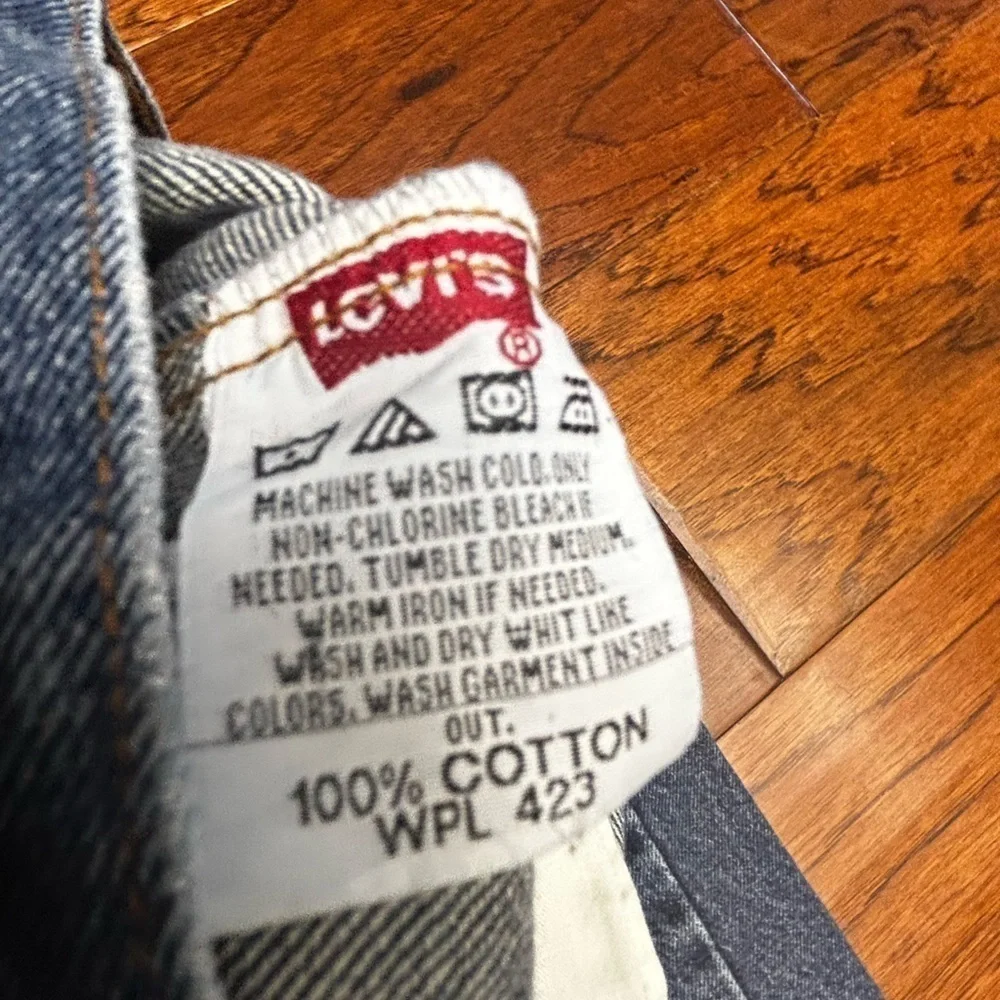 Levi’s vintage 501 straight leg button‎ fly jeans